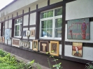 Wernisaz 14-go pleneru w Osiekach 2011 r. - Prezentacja dokonań na pawilonach mieszkalnych - fot. Ryszard Kowalewski