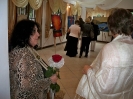 Wernisaz 14-go pleneru w Osiekach 2011 r. - część obrazów pod dachem - fot. Ryszard Kowalewski