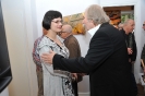 Wernisaz wystawy malarstwa L Tadeusza Serafina w Galerii Delfiny