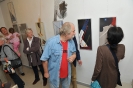Wernisaz wystawy pasteli L Tadeusza Serafina w Galerii Van Golik