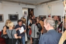 Wernisaz wystawy pasteli L Tadeusza Serafina w Galerii Van Golik