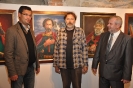 XII Miedzynarodowy Plener w Miechowie - Dariusz Marczewski    burmistrz Miechowa, Antoni Wroblewski uczestnik pleneru i Marian Gamrat Starosta Miechowski