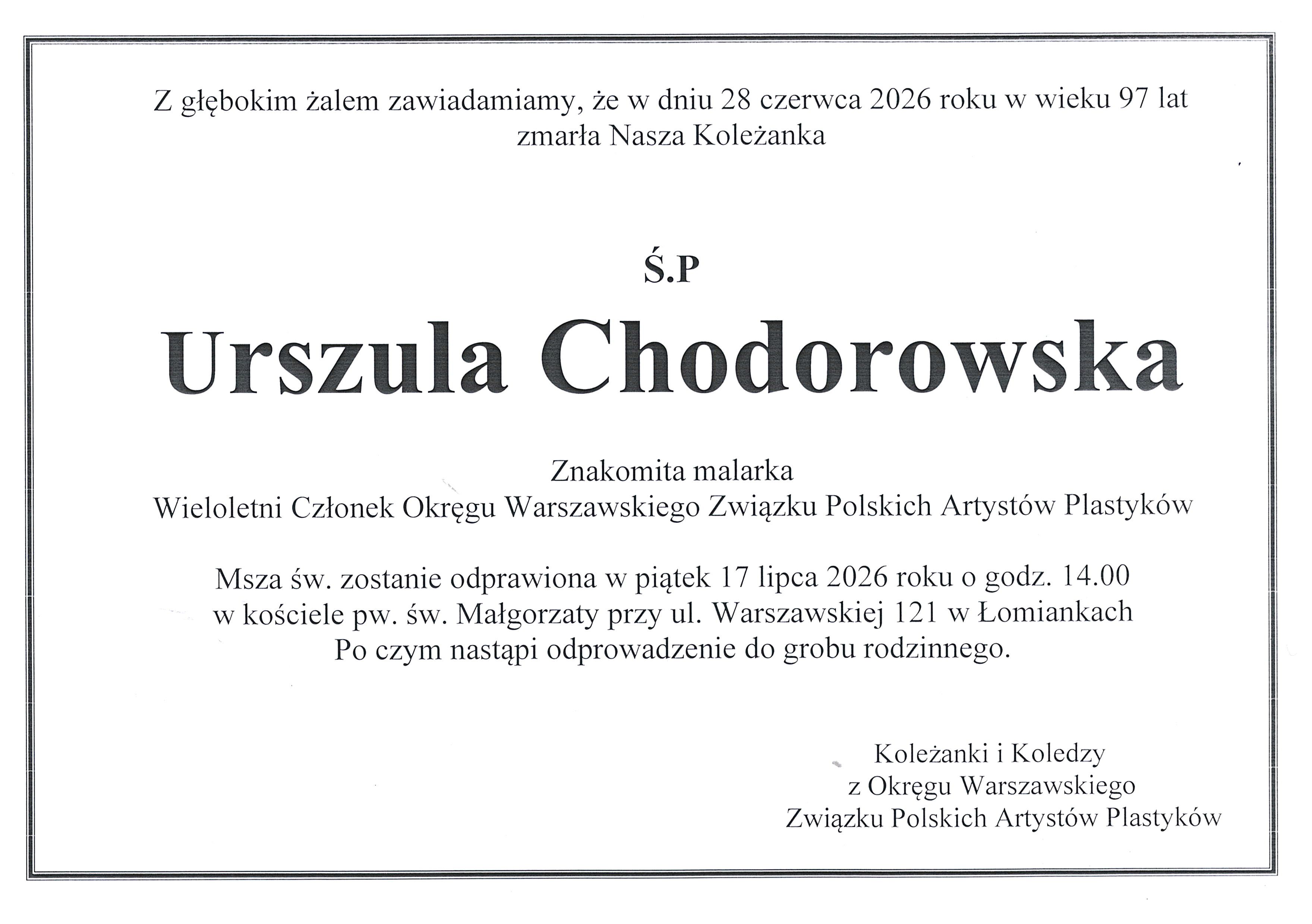 Chodorowska