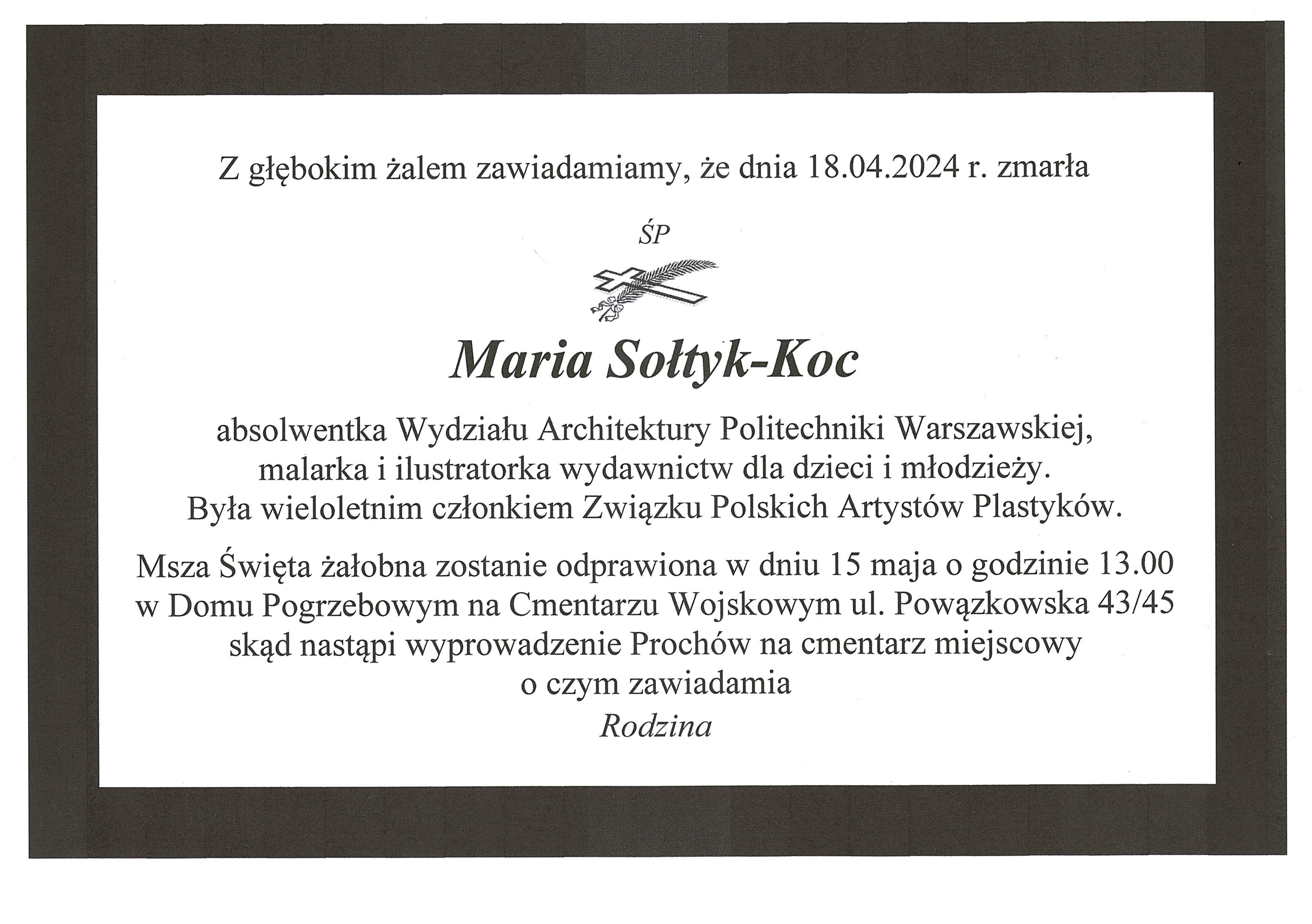 klepsydra Sołtyk Koc