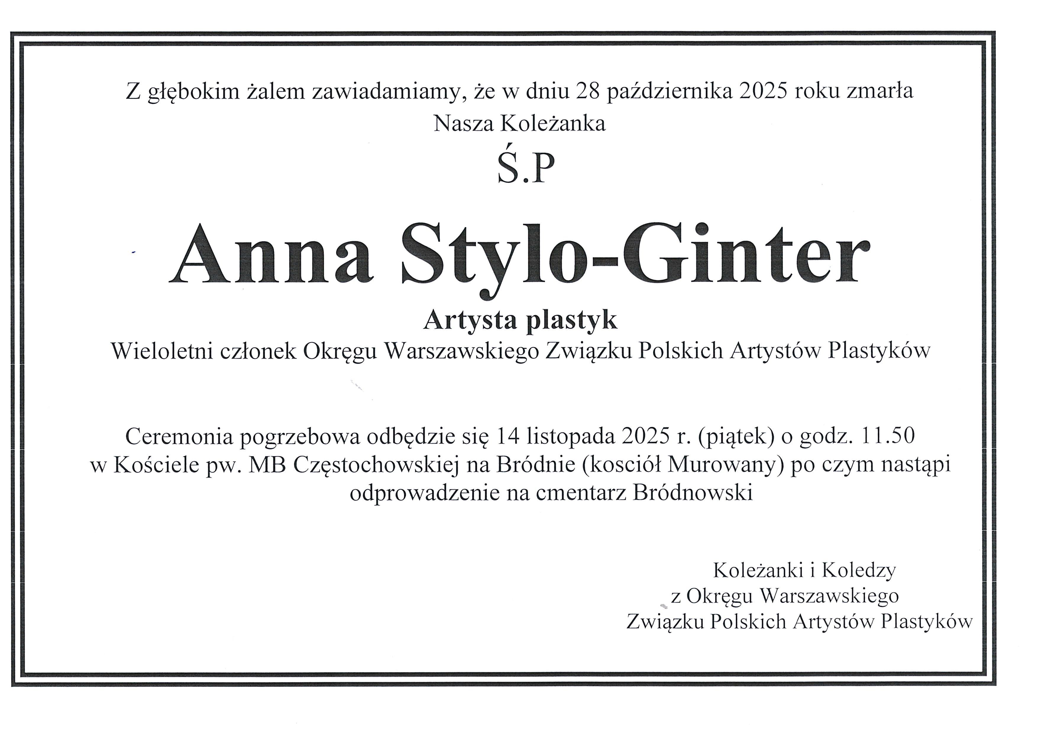 klepsydra Anna Stylo Ginter