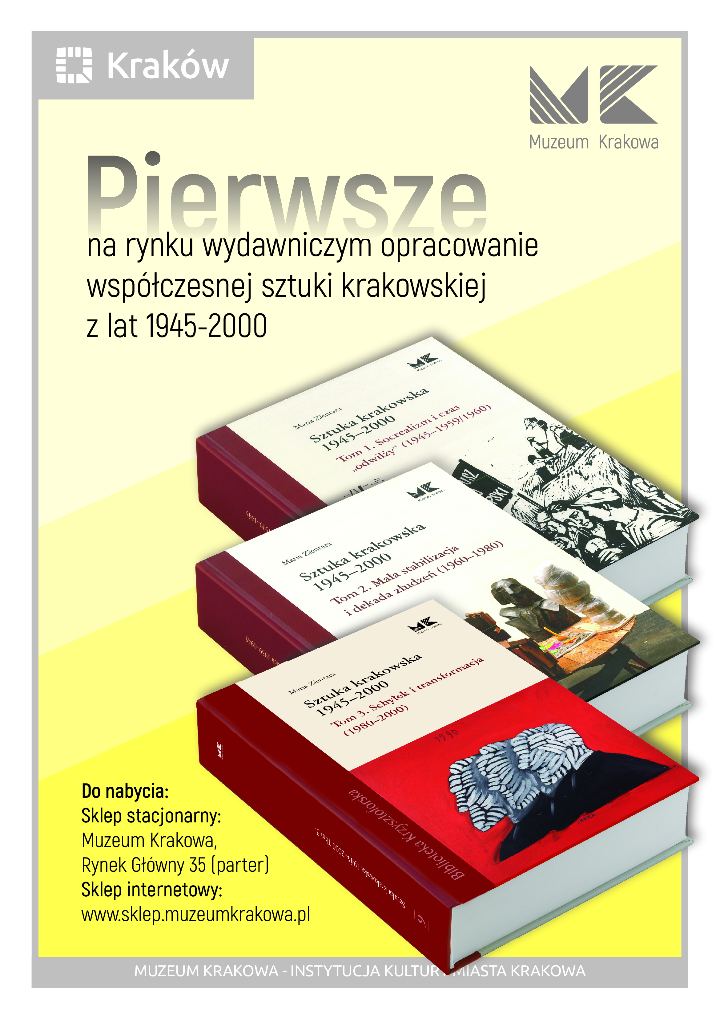 plakacik 1 3 monografia art. krakowskich